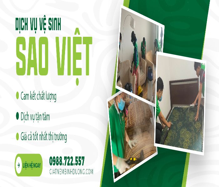 Dịch vụ vệ sinh tòa nhà uy tín tại Bình Dương 4 Hình 4: Sao Việt chuyên cung cấp dịch vụ vệ sinh uy tín, giá thành phải chăng