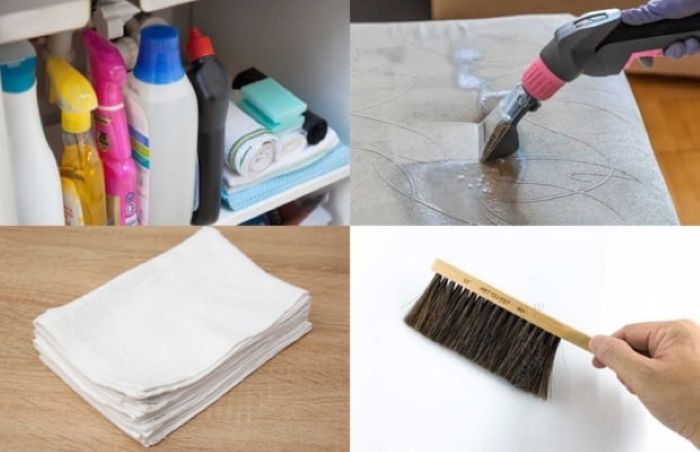 Cần chuẩn bị dụng cụ cần thiết trước khi giặt nệm Topper