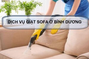 Dịch vụ giặt sofa ở Bình Dương