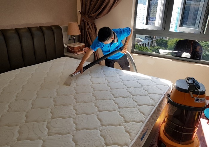 Dịch Vụ Vệ Sinh Sao Việt luôn cam kết đúng giờ, không bao giờ trễ lịch hẹn sau khi tiếp nhận yêu cầu giặt nệm ở Dầu Tiếng