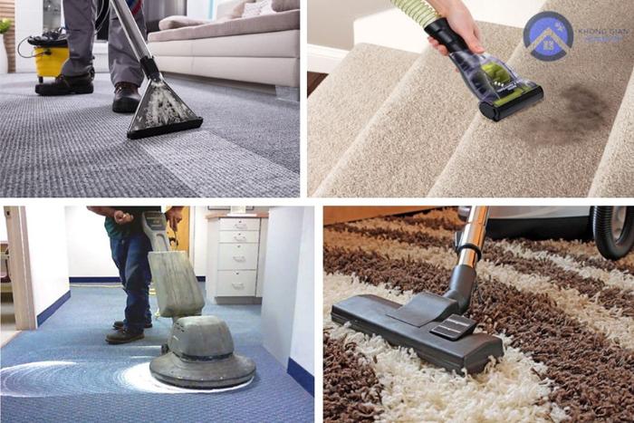 Quy trình giặt thảm ở Thủ Dầu Một đúng chuẩn